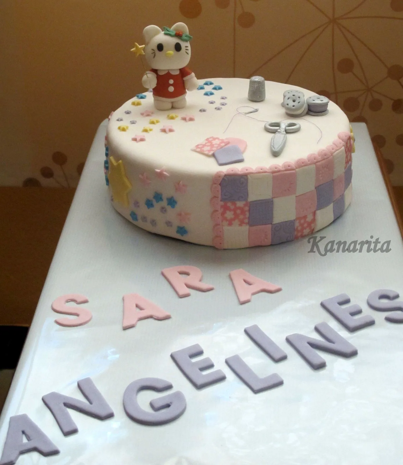 Los dulces de Kanarita: Pastel Kitty-