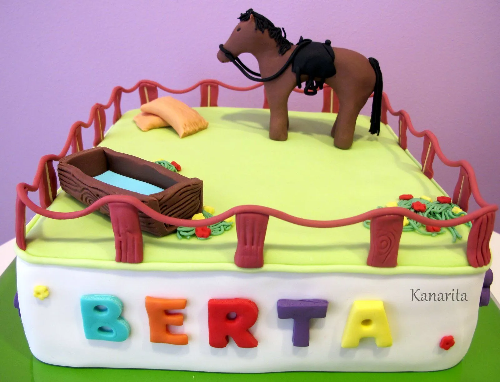 Los dulces de Kanarita: Pastel " Caballo II "