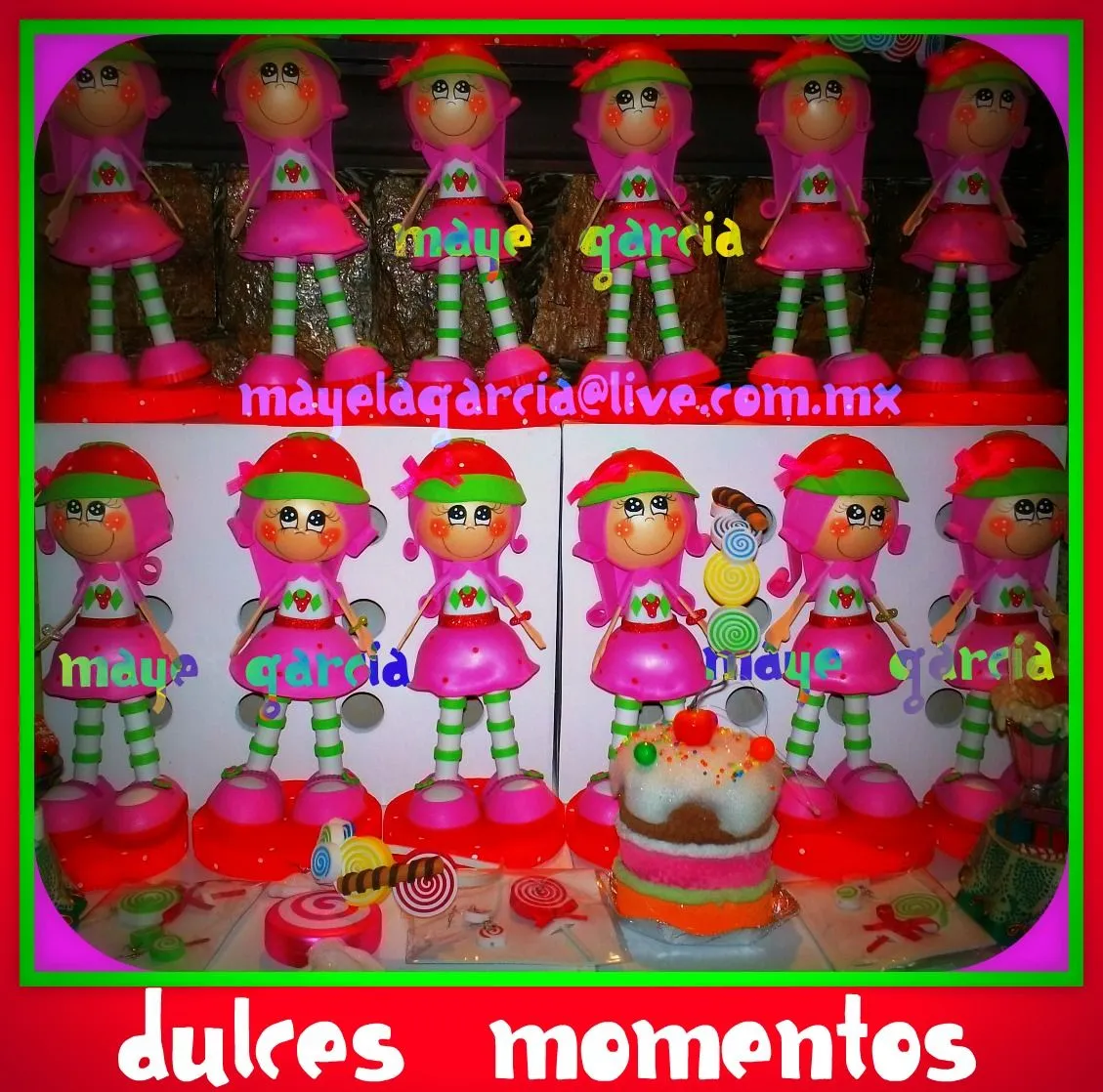 DULCES MOMENTOS: FIESTA DE ROSITA FRESITA