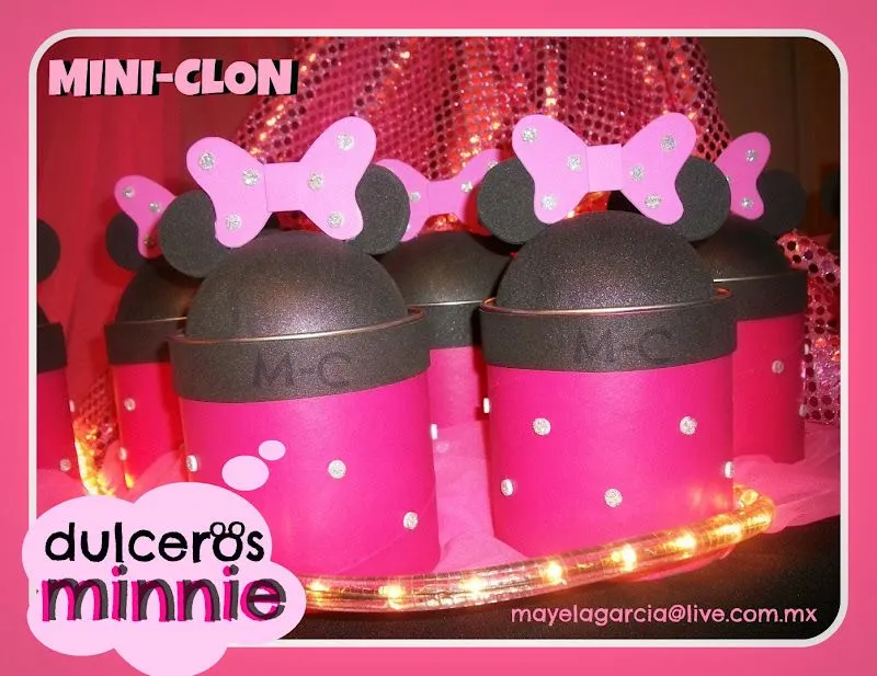 DULCES MOMENTOS: FIESTA TEMATICA DE MINNIE MOUSE