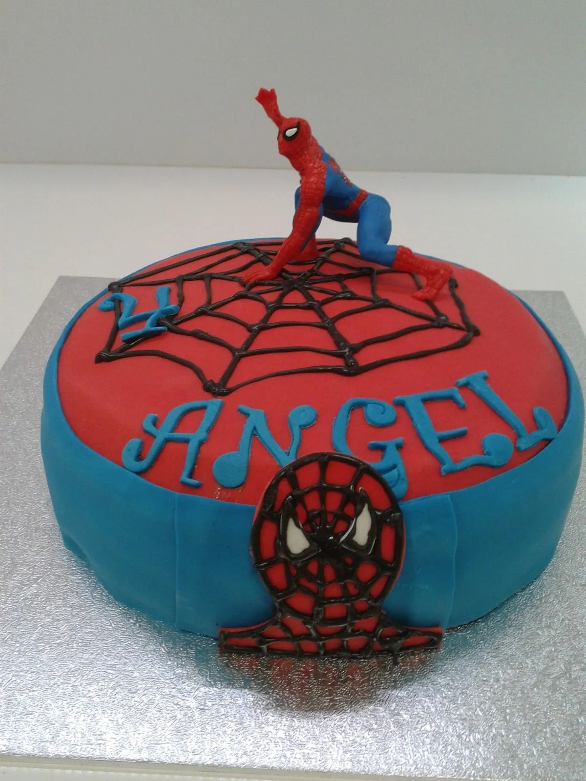 Mis dulces tartitas: Tarta Spiderman