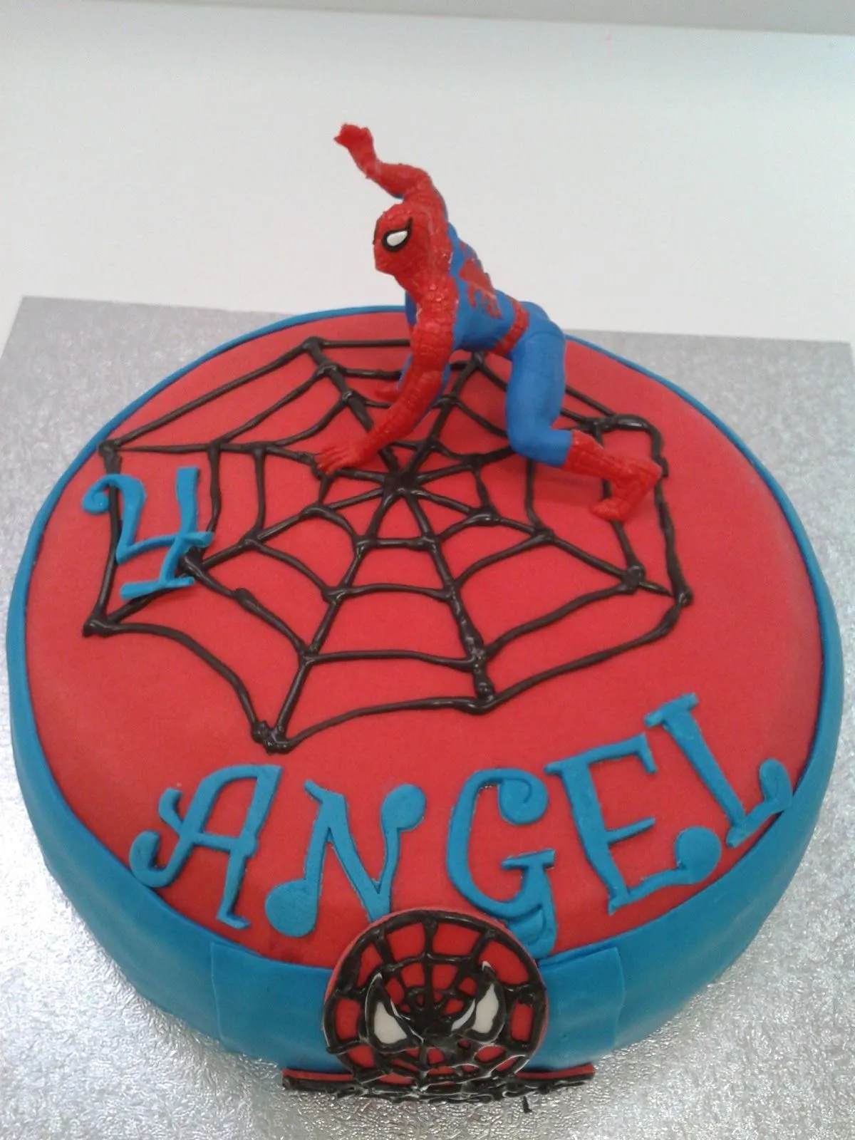 Mis dulces tartitas: Tarta Spiderman