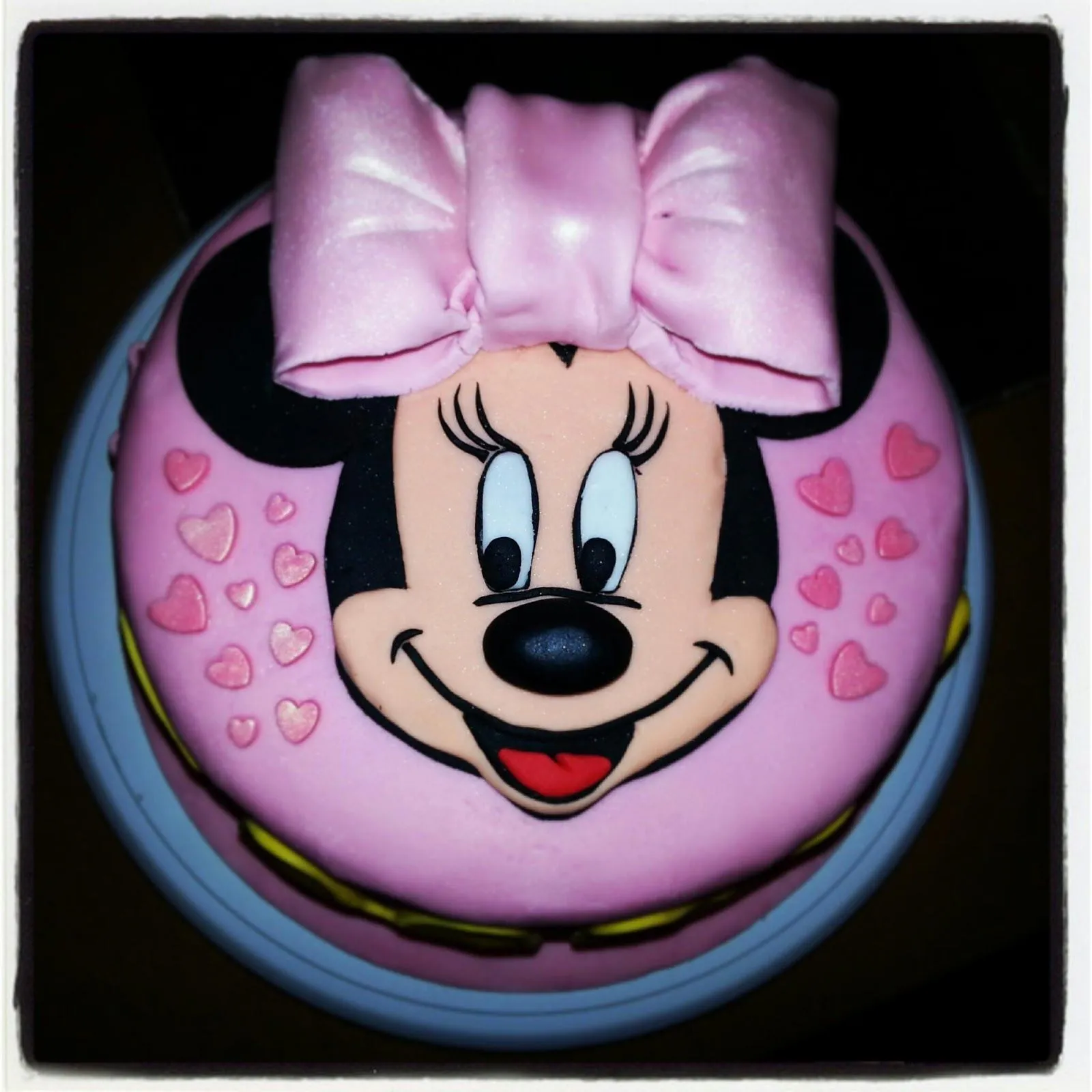 Las dulces tentaciones de Sangara: Tarta de Minnie Mouse