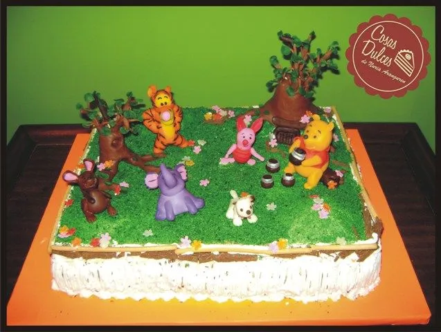 COSAS DULCES: Torta de winnie Pooh