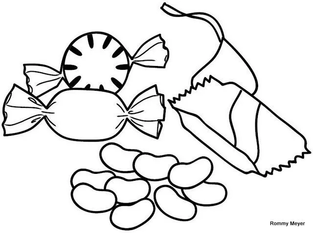 TE CUENTO UN CUENTO: Comida chatarra para colorear y recortar