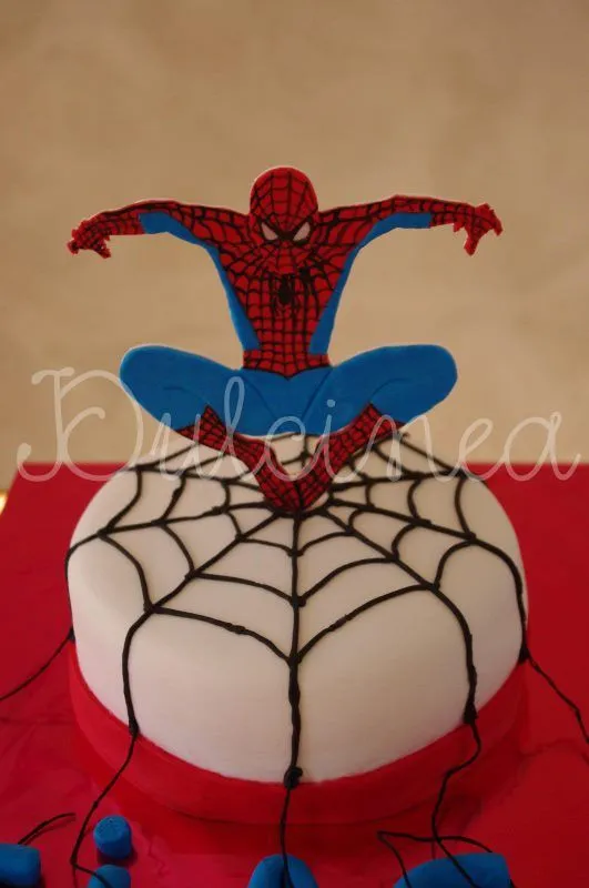 Dulcinea Tortas y demás dulzuras: Torta Spiderman