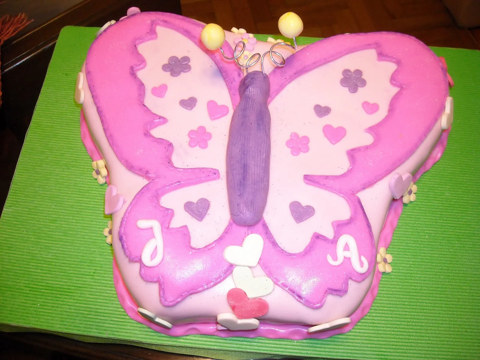 Dulzuras para el alma: torta mariposa