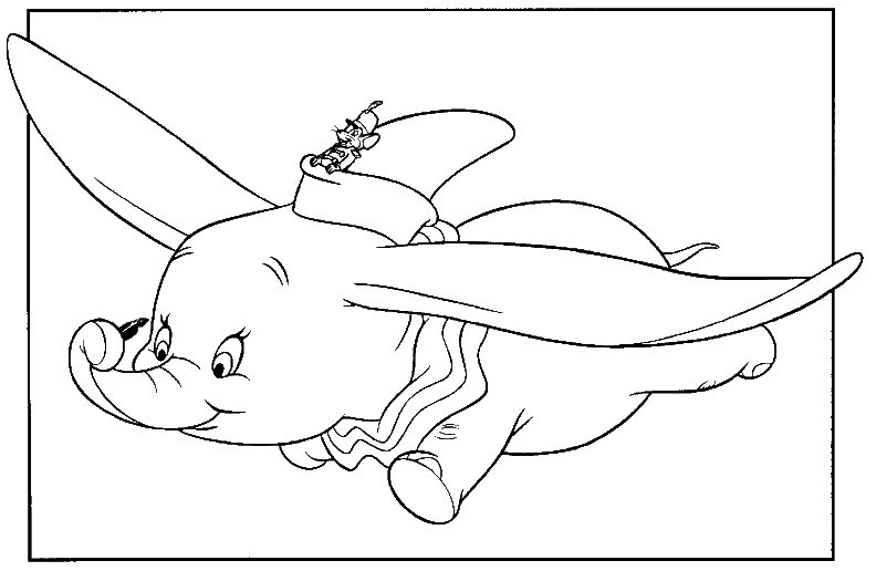 dumbo dibujos de peliculas infantiles dibujos en blanco y negro ...