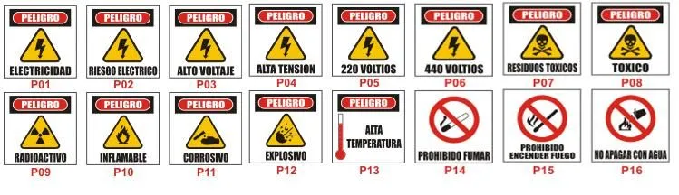 E3 LTDA: 14. SEÑALES DE SEGURIDAD