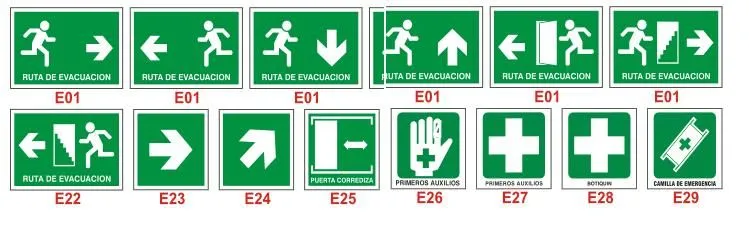 E3 LTDA: 9. EVACUACIÓN / CONDICIÓN DE SEGURIDAD