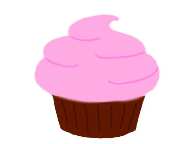 eatingrecipe.com Animated Cupcake