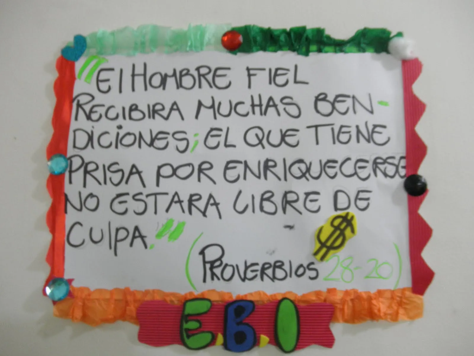 EBI COLOMBIA: Enseñando con amor