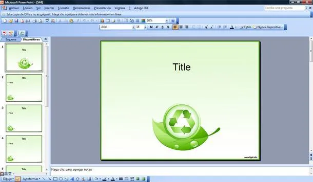 Fondos Power Point reciclaje - Imagui
