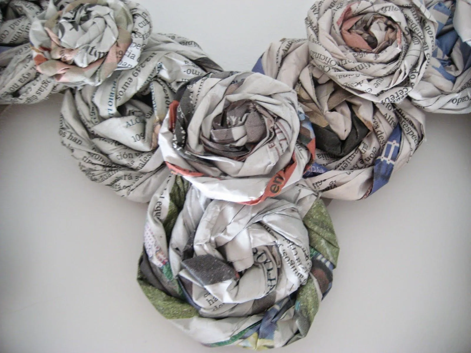 EcoNotas.com: Flores con Papel Reciclado, Ideas para el Dia de la ...