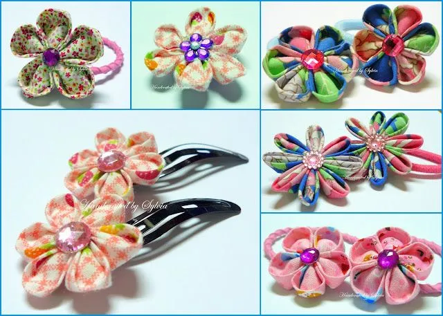 ecstatic over paper: Kanzashi Flowers