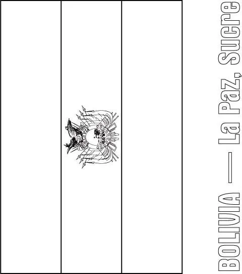 Bolivia flag coloring page | Download Free Bolivia flag coloring ...