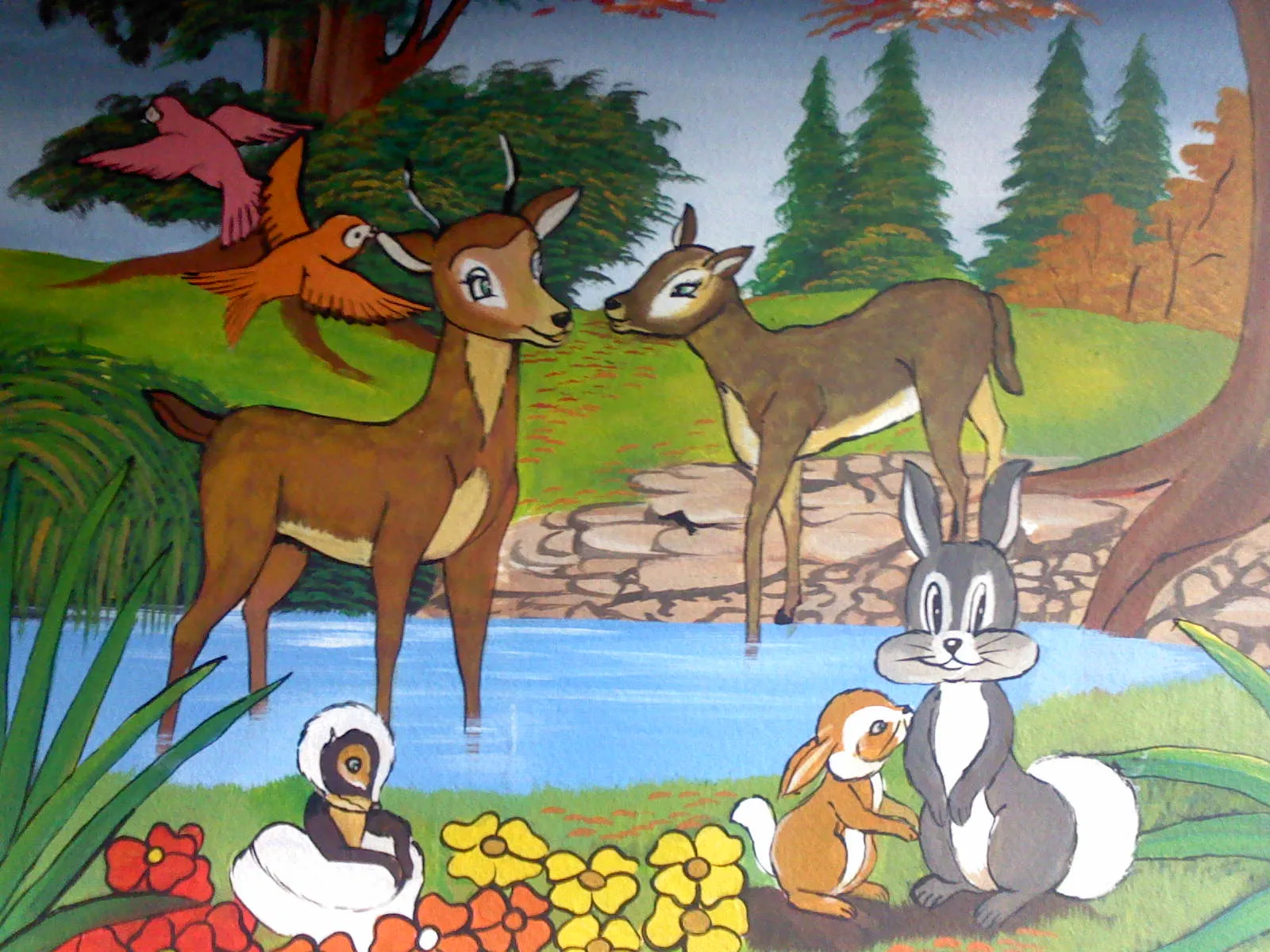 EDGAR ZAPATA ARTISTA: PAISAJE INFANTIL