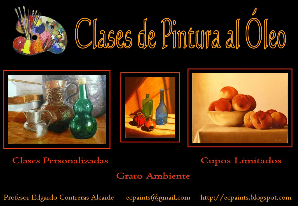 Edgardo Contreras Alcaide: Clases de Pintura al Óleo