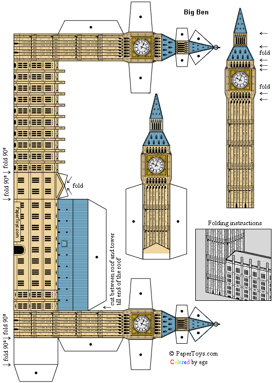 Maquetas de edificios para armar - Imagui