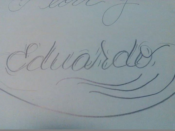 eduardo name - Cursive names by nina - Drawings & Illustration,  Entertainment, Other Entertainment - ArtPal