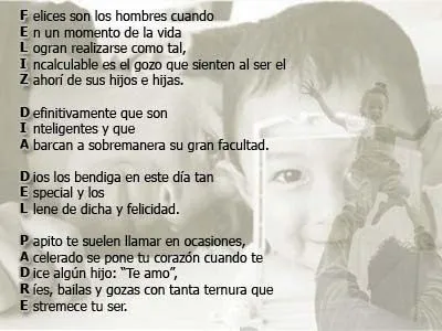 Educa Con Igualdad: Poemas para papá