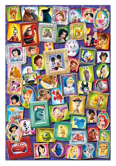 Educa : Puzzles Educa : Disney : 1000 Personajes Disney-Pixar ...