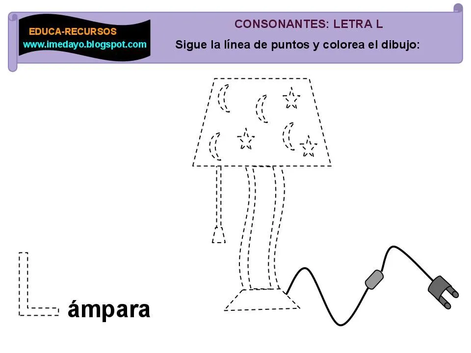 EDUCA-RECURSOS: Consonantes: Letra L