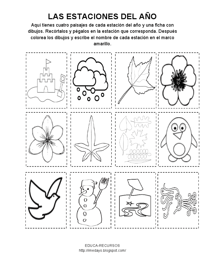 EDUCA-RECURSOS: Las Estaciones del Año