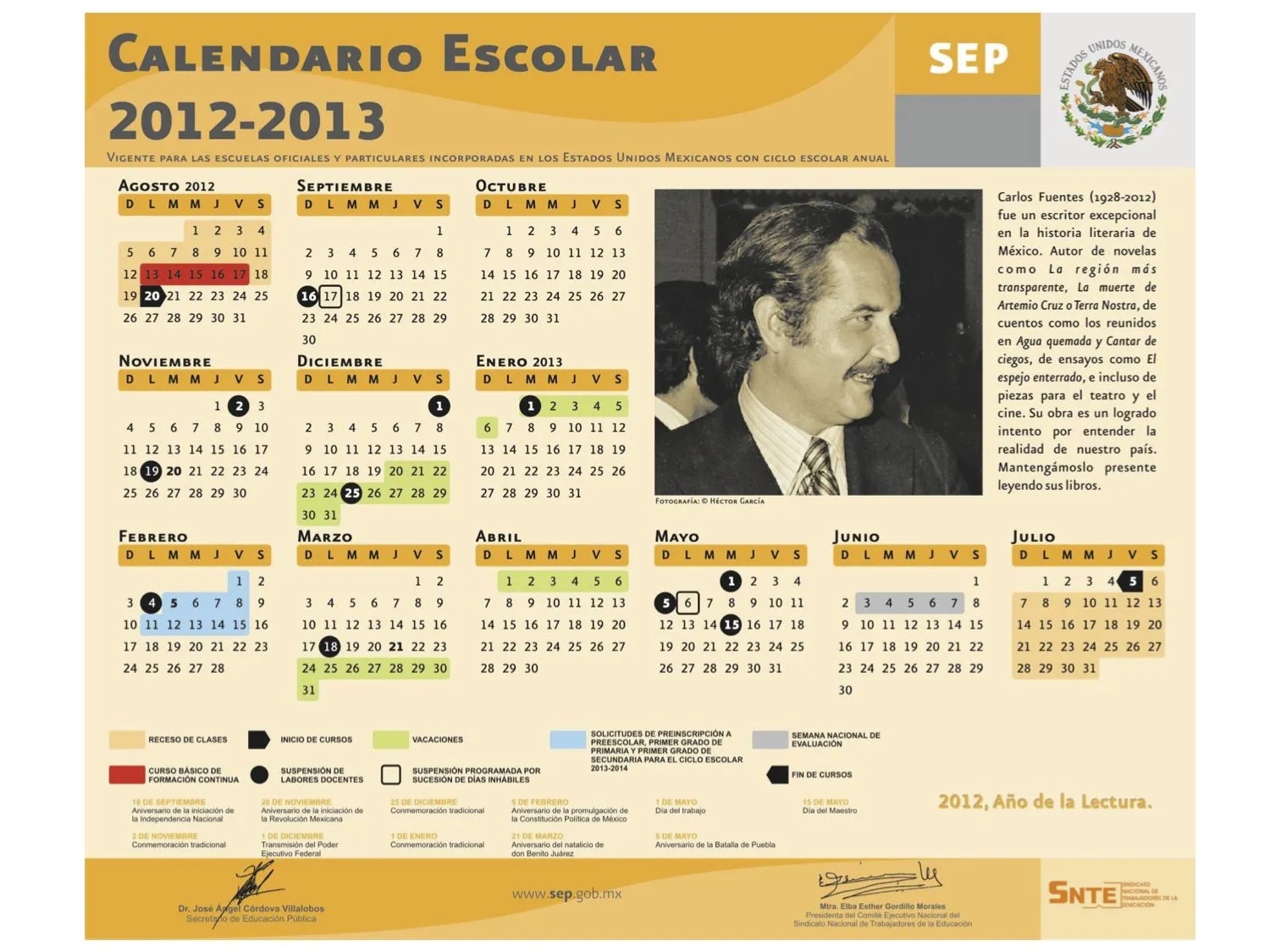 Educación Café: calendario escolar 2012 - 2013