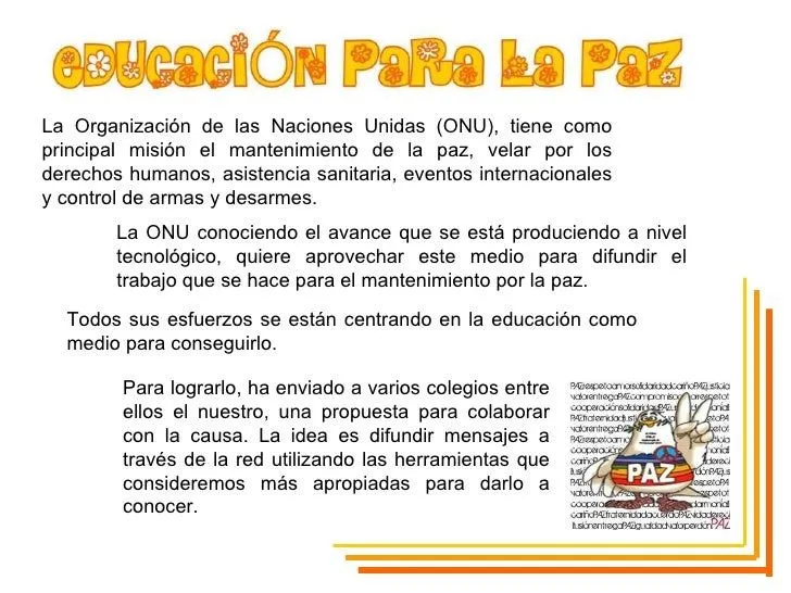 Educación para la paz ok