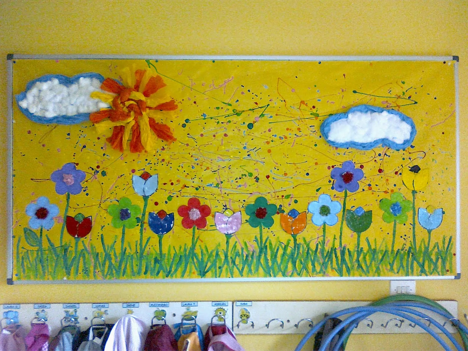 Educación Preescolar: periódico mural primavera