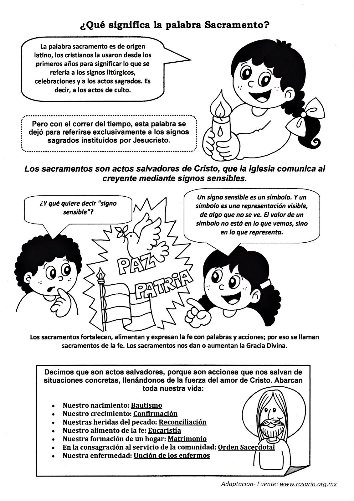 EDUCACIÓN RELIGIOSA: PARA IMPRIMIR: SIGNIFICADOS DE TÉRMINOS ...