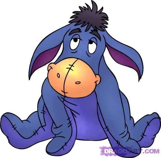 Eeyore From Winnie the Pooh by LilPrincess95 on DeviantArt