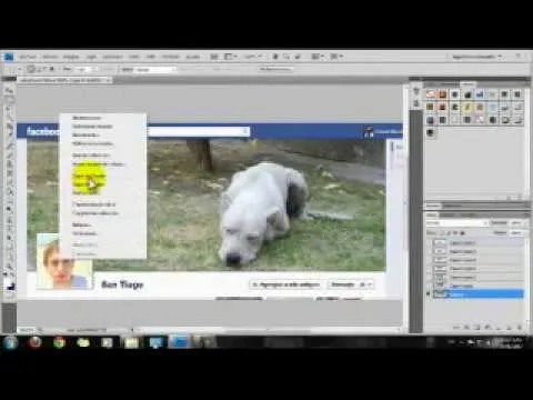 Efecto Portada Facebook Photoshop - YouTube