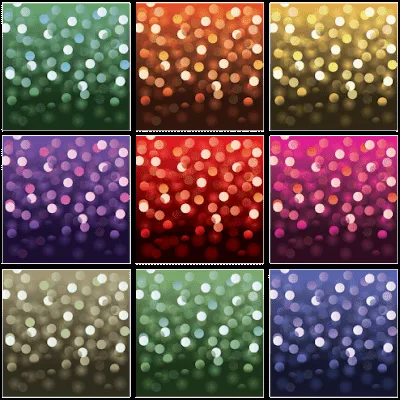 Efectos de luz Bokeh en vector (Bokeh Lens Effects in Vector)