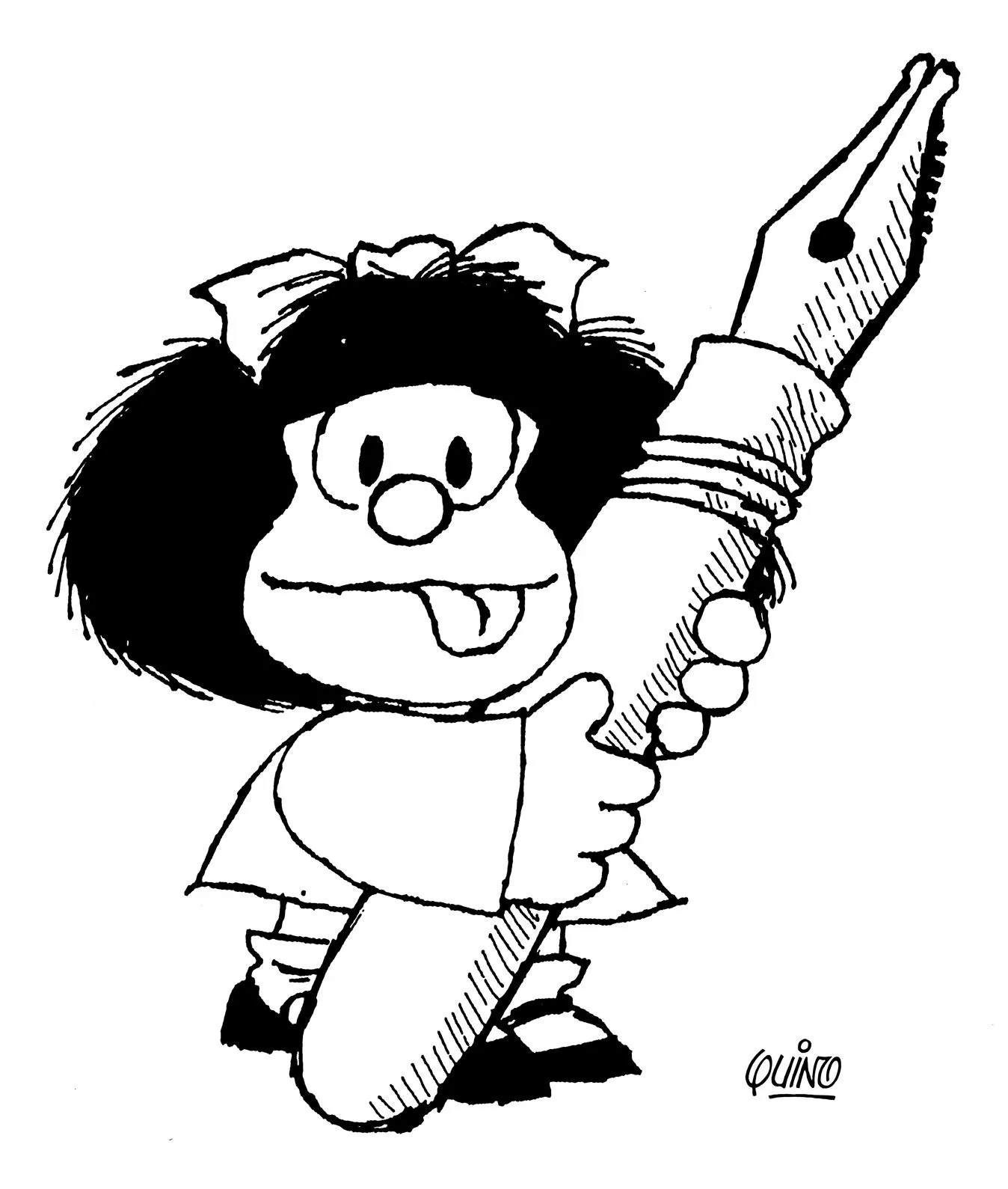 Efemérides: Primer dibujo de Mafalda (1962)