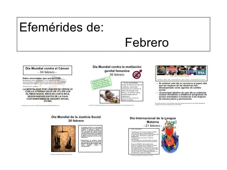 Efemérides de febrero 2011