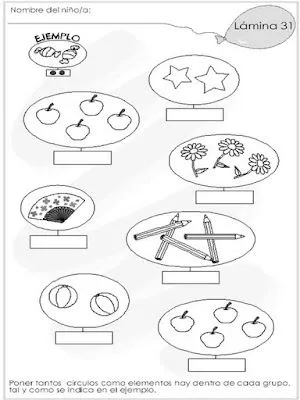 Conjuntos de objetos para colorear - Imagui