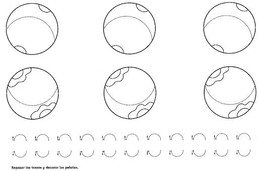 EJERCICIOS DE GRAFOMOTRICIDAD PARA NIÑOS
