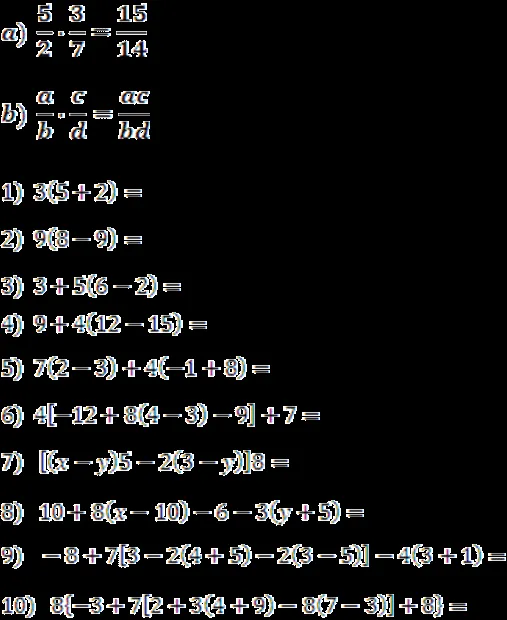 Ejercicios de matematicas - Imagui