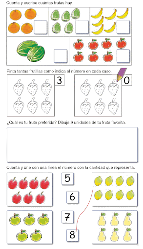 ejercicios de matemáticas para niños de primero básico ejercicios ...