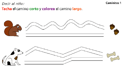 EJERCICIOS PARA NIÑOS - CAMINITOS : FICHAS PARA NIÑOS