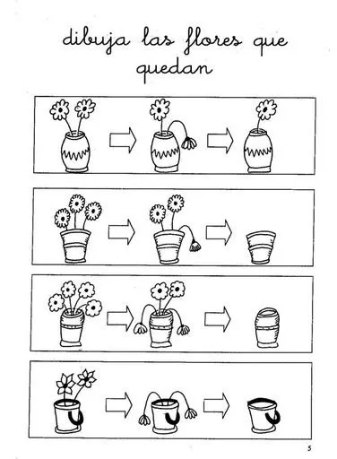 Ejercicios de sumas y restas para preescolar - Imagui