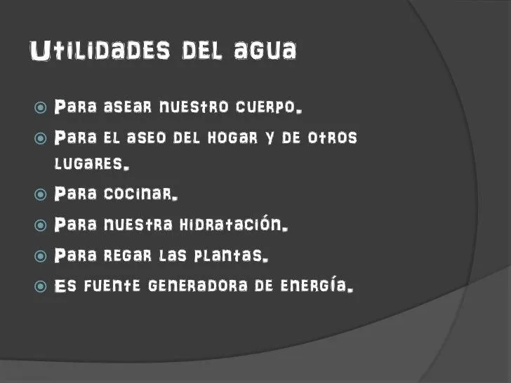 el-agua-sus-utilidades-y-sus- ...