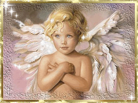 Él también lloró: Ángeles con glitter