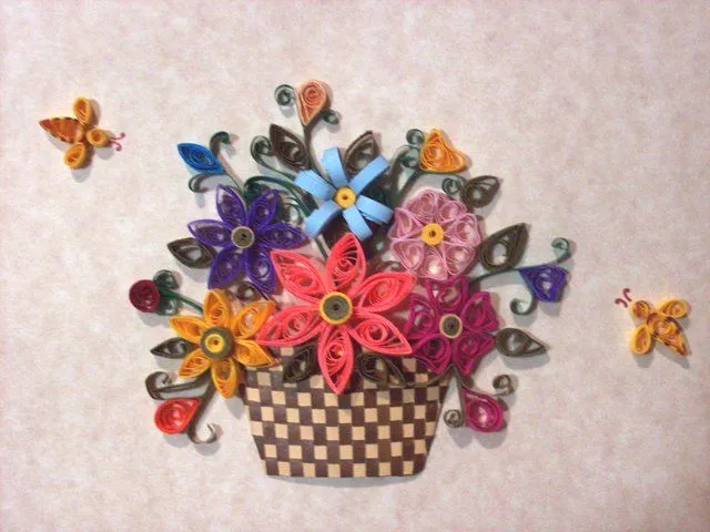 Elaboración de Arte Plasmado en Filigrana: Sesión 3