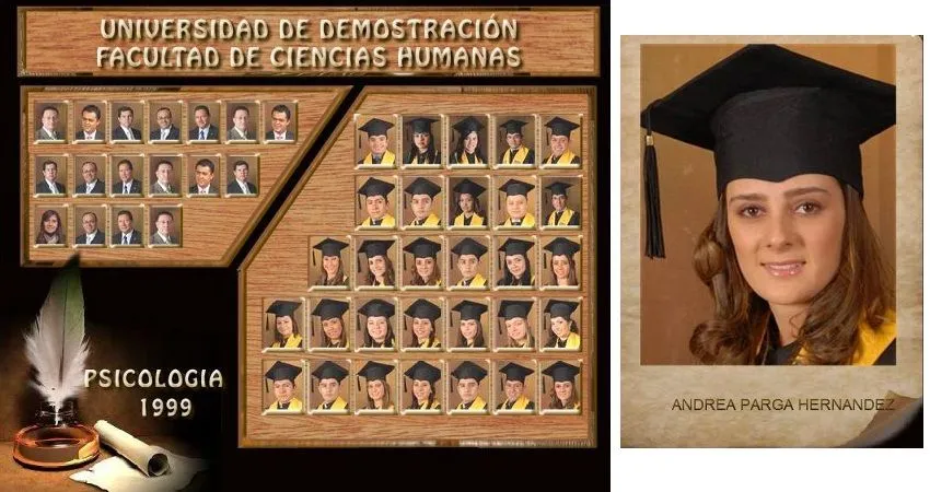 Elaboración de Mosaicos de Grado para universidades y colegios en ...