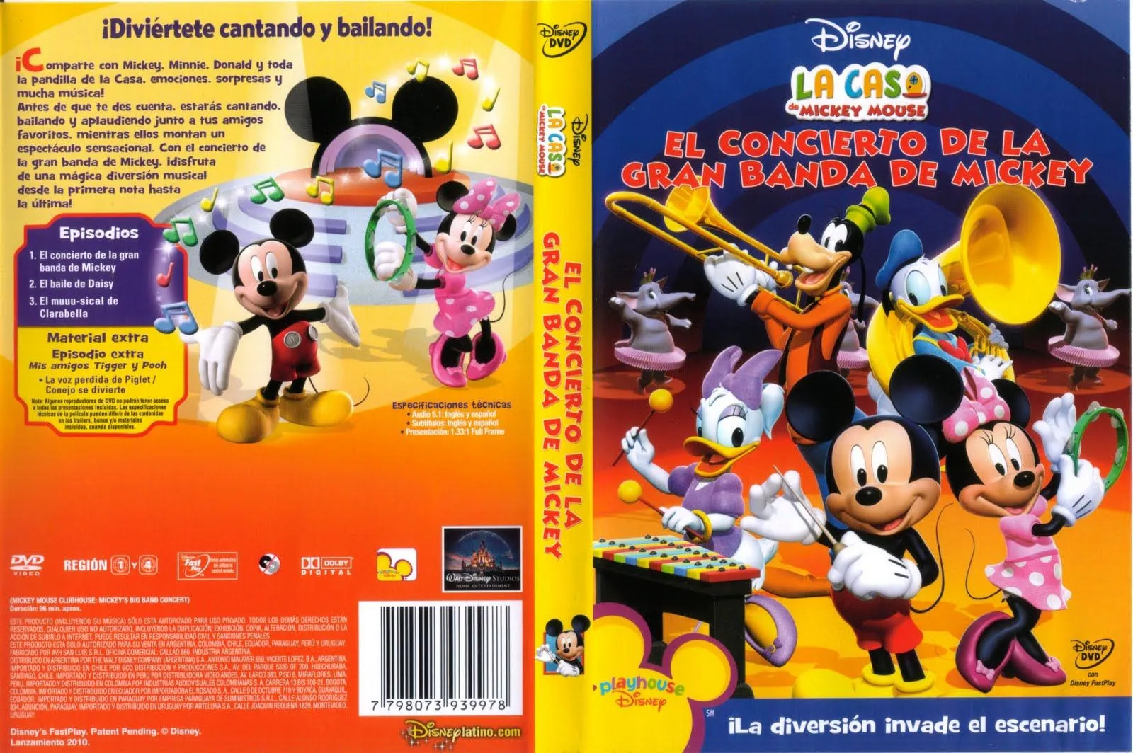 ELCINEENSUSMANOS: LA CASA DE MICKEY MOUSE EL CONCIERTO DE LA GRAN ...