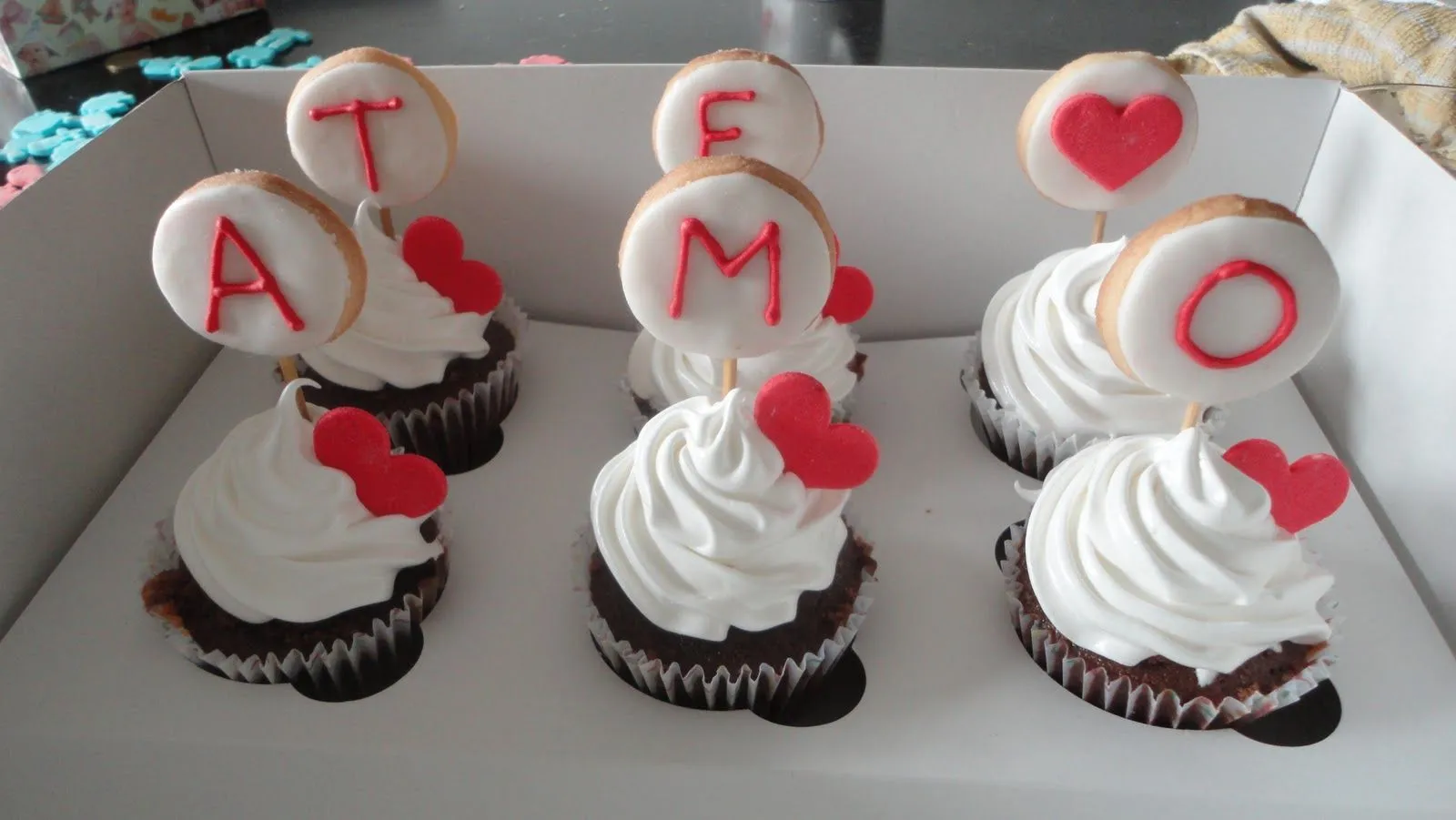 Elduendecupcakes: Cupcakes para aniversario