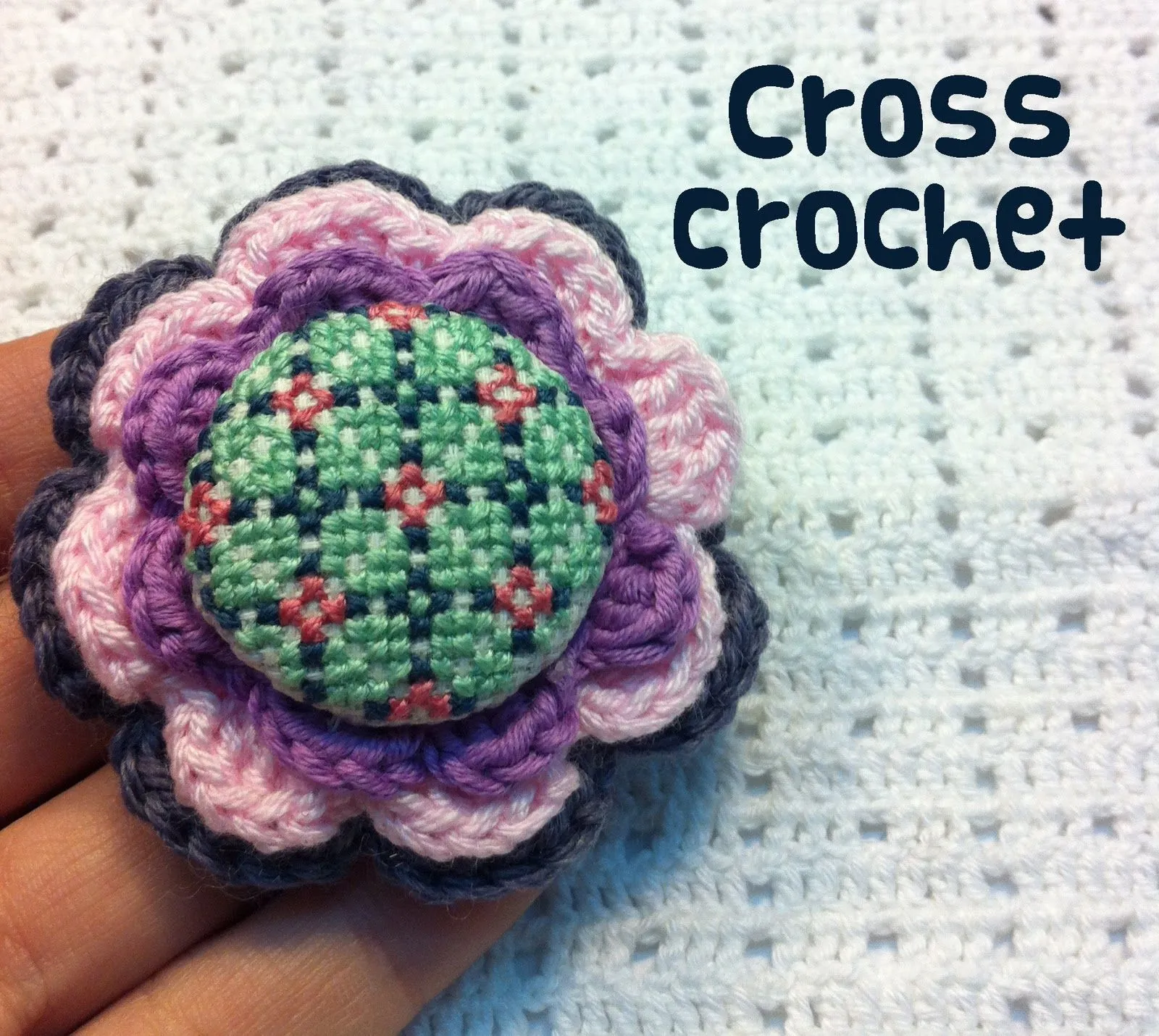 Ele de Libélula: Cross Crochet ya nuestro taller